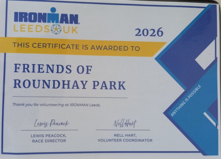FoRP VOLUNTEERS HELP IRONMAN LEEDS